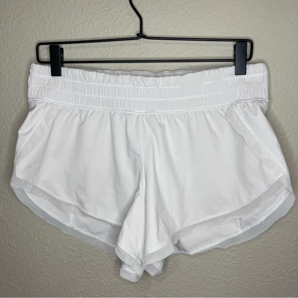 Lululemon Anew White Running shorts 4 inch - Picture 5 of 12